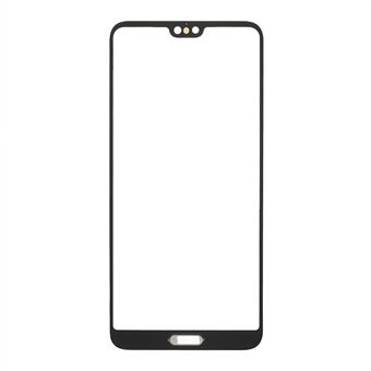 Utbyttedel for reparasjon av frontglass-skjermen (med fingeravtrykksbrakett) til Huawei P20 Pro