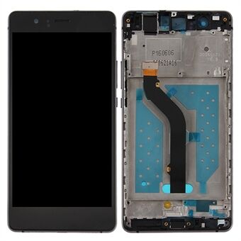 For Huawei P9 Lite (2016) Grade C LCD-skjerm og digitaliseringsenhet + ramme (uten logo)