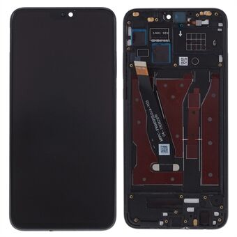 For Huawei Honor 8X Grade C LCD-skjerm og digitaliseringsenhet + rammeerstatningsdel (COG-teknologi) (uten logo)