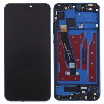 For Huawei Honor 8X Grade C LCD-skjerm og digitaliseringsenhet + rammeerstatningsdel (COG-teknologi) (uten logo)