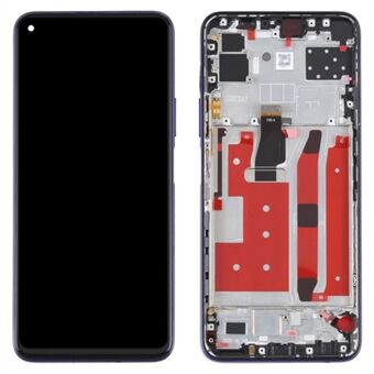 For Honor 30S / Huawei nova 7 SE / P40 Lite 5G Grade B LCD-skjerm og digitizer-montering + ramme (Uten logo)