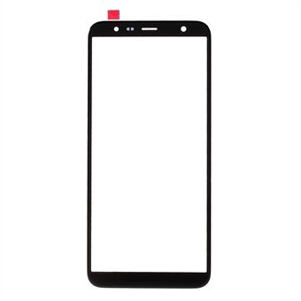 Erstatning av glassglass foran for Samsung Galaxy J4 + J415 / J6 + J610 - Svart