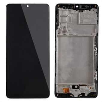 For Samsung Galaxy A42 5G A426 Grade C LCD-skjerm og digitaliseringsenhet + rammeerstatningsdel (TFT-teknologi) (uten logo)