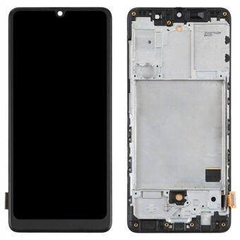 For Samsung Galaxy A41 (Global versjon) A415 Grade C LCD-skjerm og digitalisatormontering + rammedel (TFT-teknologi) (uten logo)