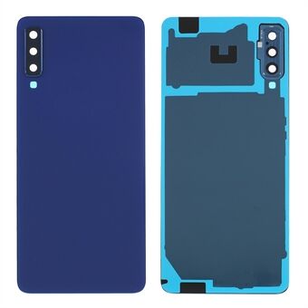 Bakside batterihusdeksel med kameraring linsedekseldel (uten logo) for Samsung Galaxy A7 (2018) Ring