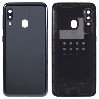 For Samsung Galaxy A20e A202 Batterideksel med kameralinse deksel (uten logo)