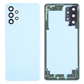 For Samsung Galaxy A23 4G A235 Batterideksel med klebende klistremerke + kameralinse-deksel (uten logo)