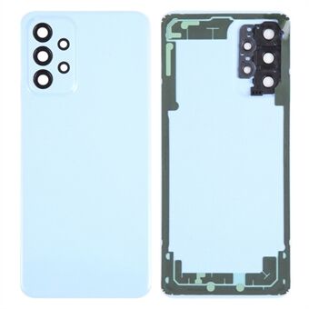 For Samsung Galaxy A23 5G (Global Versjon) A236 Batterihus med Klebende Klistremerke + Deksel til Kameralinse (Uten Logo)