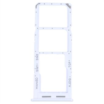 For Samsung Galaxy A04s 4G (164,7 x 76,7 x 9,1 mm) OEM dobbelt SIM -kort + TF-kortbrettholder erstatning (uten logo)