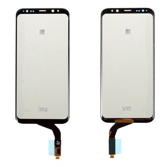 Digitizer Touch Screen Glass Reservedel med Polarisator til Samsung Galaxy S8 Plus G955 - Svart