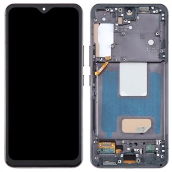 For Samsung Galaxy S22 5G S901 Grade C LCD-skjerm og digitaliseringsenhet + rammepart (TFT-teknologi) (Uten logo)