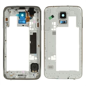 OEM bakre dekselplate erstatning for Samsung Galaxy S5 G900 med sidenøkler - gullfarge