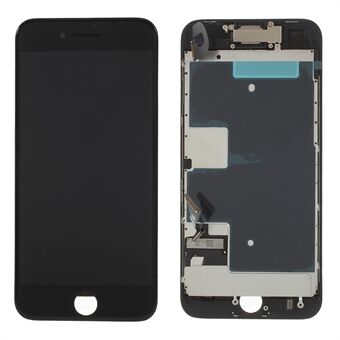 For iPhone 8 4.7 tommer/SE (2. generasjon) LCD-skjerm og digitalisator montering + ramme + små deler (laget av den kinesiske produsenten ESR, full visning, 380-450cd/m2 lysstyrke) (uten logo)