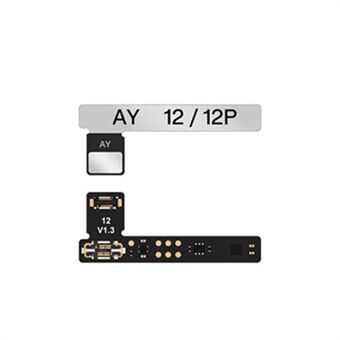 AY A108 batterireparasjon ekstern fleksibel kabel for iPhone 12 / 12 Pro 6,1 tommer (kompatibel med AY A108 tester)