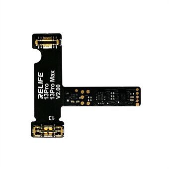 RELIFE TB-05 For iPhone 13 Pro Max 6,7 tommer / 13 Pro 6,1 tommer batterireparasjon ekstern fleksibel kabel (brukes med RELIFE TB-05 tester)