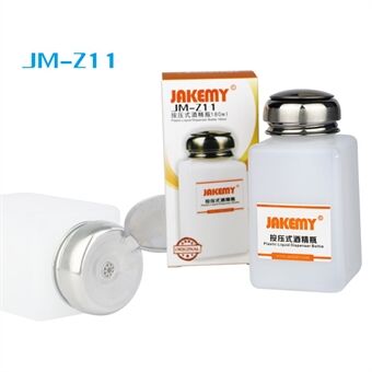 JAKEMY JM-Z11 180 ml plast væskedispenserflaske pumpeflaske