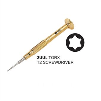 Torx T2 Pure Copper Presis skrutrekker Anti-skli håndtak