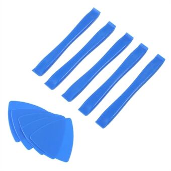 10-i-1 5 STK Pry Bars i plast + 5 STK Triangle Pry Paddles Åpningspry Tool Kit