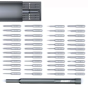 Head JM-8169 49 i 1 Precision Multifunksjonelt skrutrekkerbitssett Reparasjonsverktøysett for skrutrekkerhoder