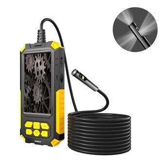 P50 2m Hard Wire HD 4,5\'\' skjerm Vanntett 8mm tre linser Borescope Inspeksjon Endoskopkamera