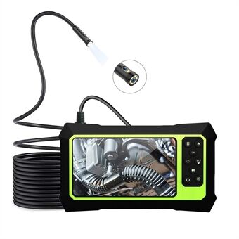 B315 7m Wire 6+1 LED 8mm Dual Lens HD Industrial Borescope 4,3-tommers skjerm Endoskopinspeksjonskamera