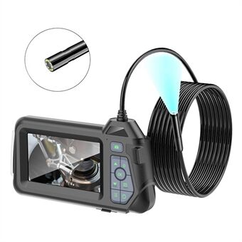 M60 10 m tråd 4,3-tommers IPS-skjerm Borescope 5 mm Single-Lens 6-LED IP67 vanntett endoskopkamera