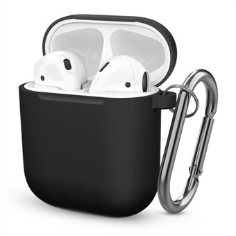 Fortykket silikondeksel for Apple AirPods med trådløst ladedeksel (2019) / AirPods med ladedeksel (2019) (2016)