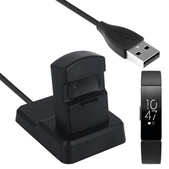 USB-ladestasjon Dock Station Holder for Fitbit Inspire / Inspire HR