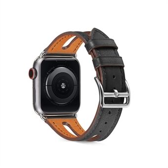 Utskifting av kvalitets topplagsskinnskinnsur til Apple Watch Series 1/2/3 42mm / Series 4/5 44mm