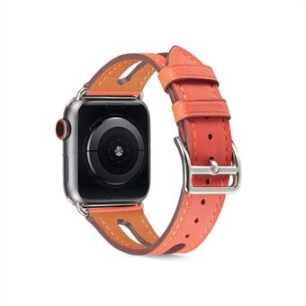 Øverste lag okseskinnskinnskifte til Apple Watch Series 1/2/3 38mm / Series 4/5/6 / SE 40mm