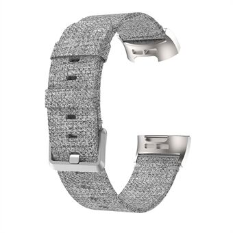 Utskifting av kvalitets lerretklokke for Fitbit Charge 3/4