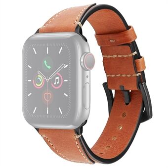 Nail Tail Style ekte skinnurbånd til Apple Watch Series 6 / SE / 5/4 44mm, Series 3/2/1 42mm