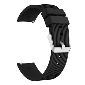 Pinstriped Silicone Smart Watch Band til Samsung Galaxy Watch3 41mm