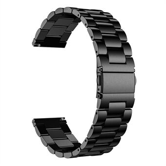 Rustfritt Steel Smart Watch Band erstatning håndleddsrem for Samsung Galaxy Watch3 45mm - Svart