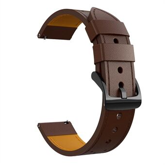 Stitching Original Leather Watch Band Erstatning for Samsung Galaxy Watch3 45mm