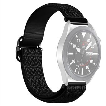 22mm Universal Elastisk Rhombus Nylon Klokkestropper Utskifting av klokkebånd for Samsung Galaxy Watch3 45mm / Gear S3 Classic/ Gear S3 Frontier / Xiaomi Haylou RS3 LS04