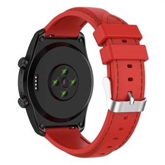 22 mm Universal , myk, Smart klokkerem i silikon, justerbar erstatningsklokkerem for Ticwatch Pro 3 / Lite Pro 3/2020 / GTX / E2 / S2 / Klokke Correa