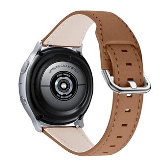 Tynt urreim i ekte skinn, Quick for Samsung Galaxy Watch4 Classic 42 mm 46 mm / Galaxy Watch Active2 40 mm 44 mm / Galaxy Watch Active