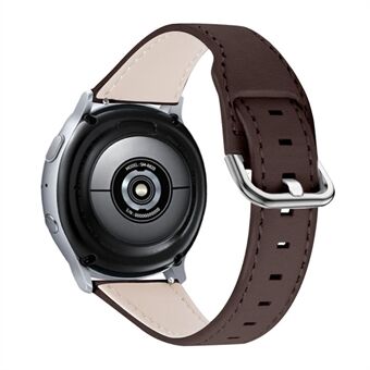 For Huami Amazfit Stratos / Amazfit 2 Stratos Soft Touch av okseskinn med klokkerem i rustfritt Steel (22 mm)