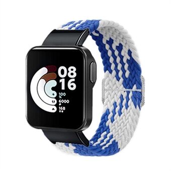 For Xiaomi Redmi Watch Erstatning håndleddsrem Flettet Nylon Elastisk Klokkebånd