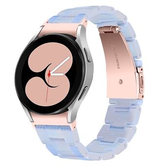 For Samsung Galaxy Watch4 Active 40mm / 44mm / Watch4 Classic 42mm / 46mm Smart Watch-rem Erstatnings-harpiksarmbånd