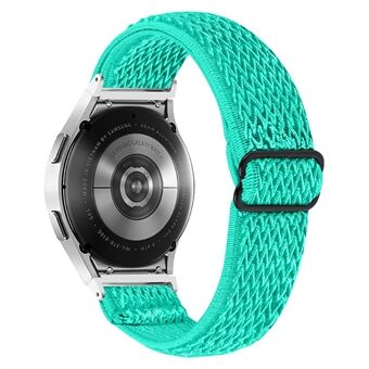 For Samsung Galaxy Watch4 Active 40mm / 44mm / Watch4 Classic 42mm / 46mm Erstatningsrem Elastisk vevd Justerbar Smartwatch-armbånd