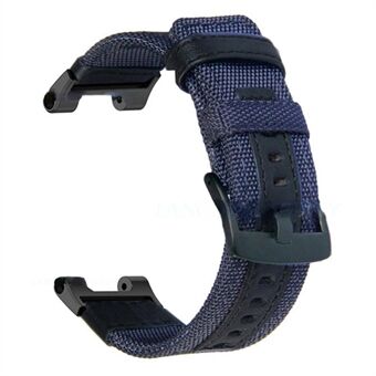 For Huami Amazfit T-Rex / T-Rex Pro / Ares klokkerem med spenne Nylon + skinnklokkerem Universal 22 mm Quick klokkerem