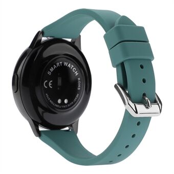 For Samsung Galaxy Watch 5 Pro 45 mm / Huami Amazfit Bip 3 Pro Universal 20 mm Smartwatch-rem Justerbar silikonarmbånd