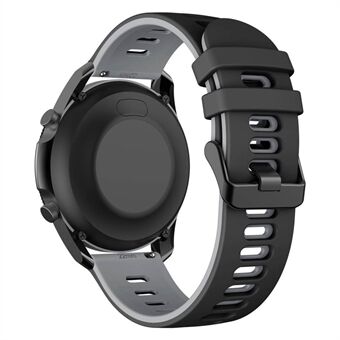 For Samsung Galaxy Watch 5 40 mm / 44 mm / Watch 5 Pro 45 mm / Huami Amazfit Bip 3 Pro Silikon Klokkebånd 20 mm erstatningsreim