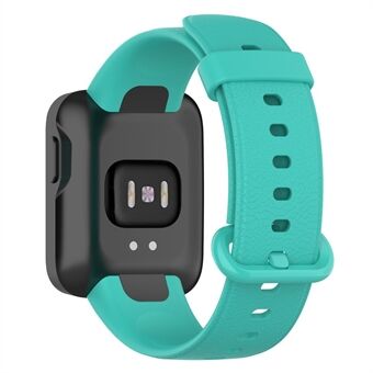 For Xiaomi Redmi Watch Soft Silikon Watch Band Litchi Tekstur Erstatning Armbåndsrem tilbehør