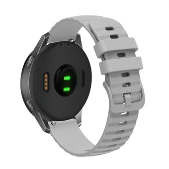 For Garmin Venu 2S / Vivomove 3S / Vivoactive 4S Wave Grain Dots Silikonklokkerem 18 mm utskiftbar justerbar stropp