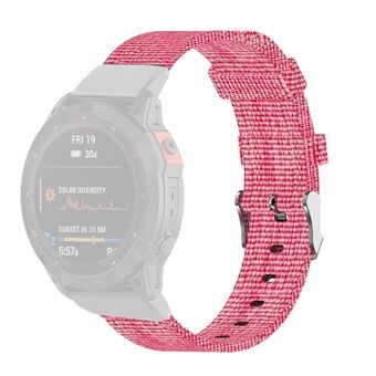 For Garmin Fenix 7S / 6S / 5S / Instinct 2S Pustende Canvas Klokkereim Smart Klokkebånd med verktøy