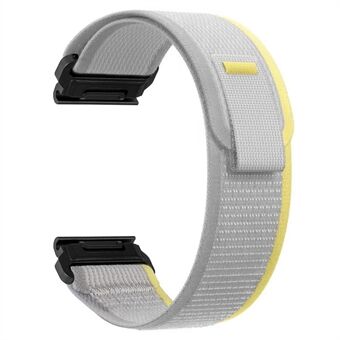 For Garmin Forerunner 965 / 955 / 945 / 935 22 mm klokkebånd Trail Loop Justerbar nylon håndleddsrem