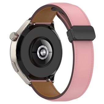 For Samsung Galaxy Watch 6 40 mm 44 mm / Klokke 5 40 mm 44 mm Klokkebånd 20 mm Ekte kuskinn sammenleggbar spenne håndleddsrem